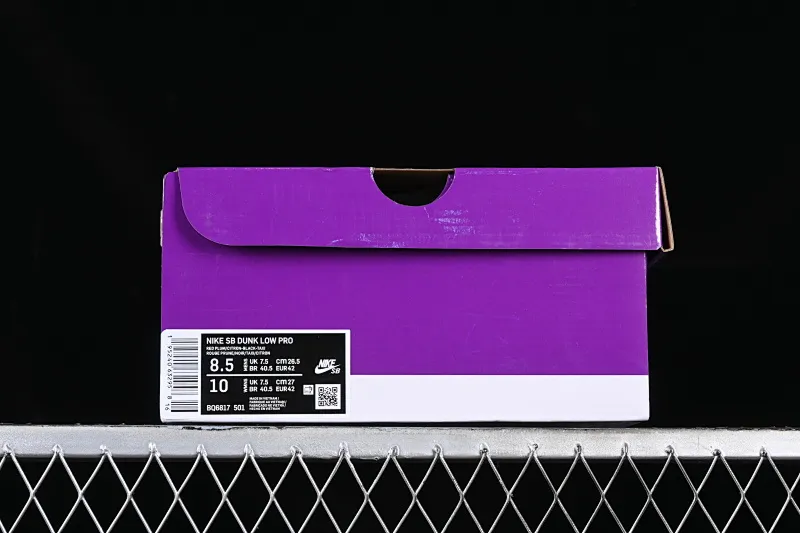 All Categories Nk SB Dunk Series Nk SB Dunk Low Low-top Shoes Nk Dunk SB Low SP Black Rose Red Retro Low-top Casual Sports Skateboard Shoes BQ6817-501